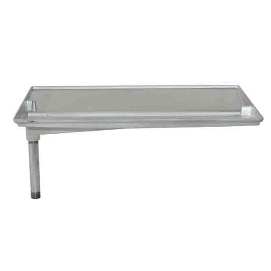 Phoenix Grills cast aluminum drip tray with drain pipe