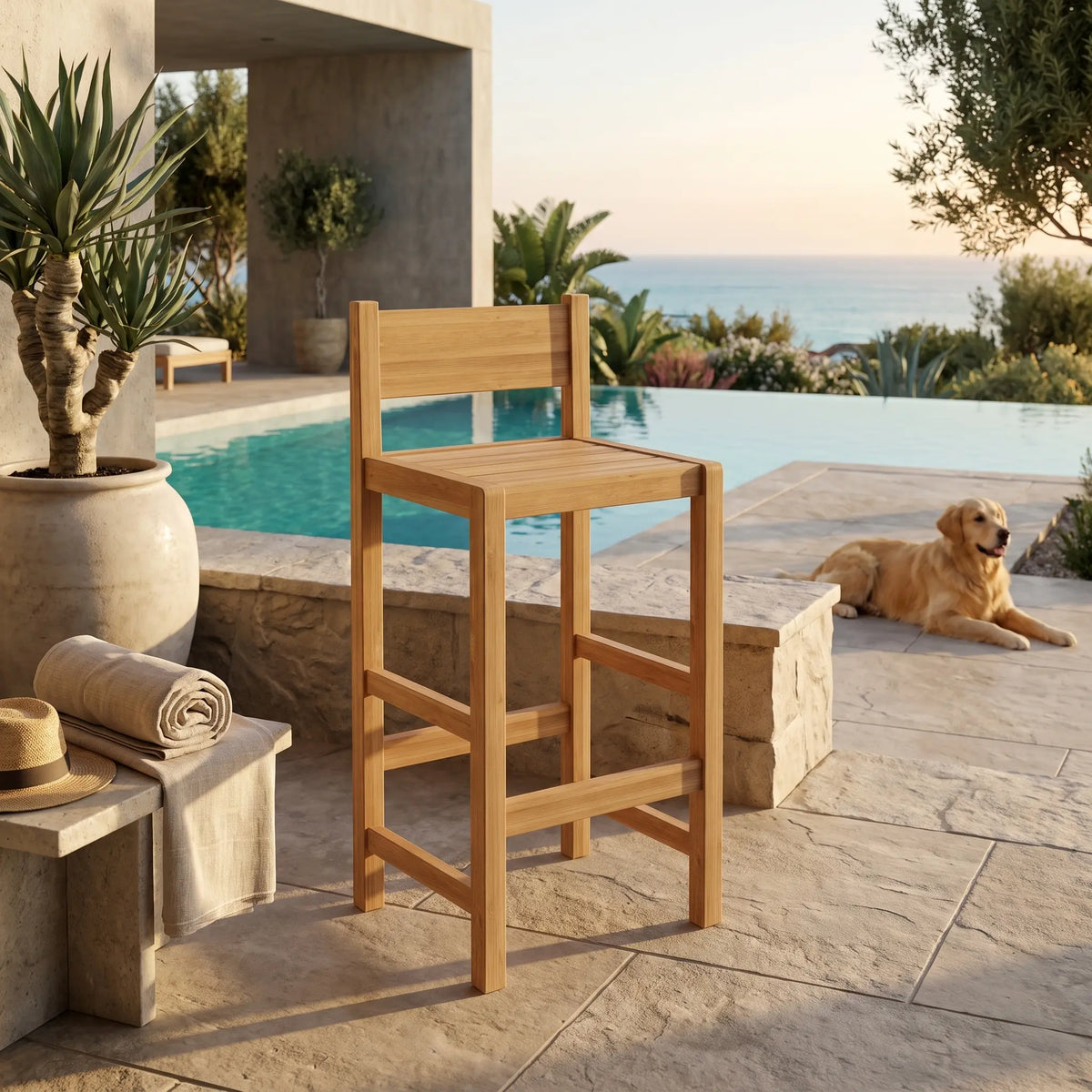 Anderson Teak Sedona Bar Chair