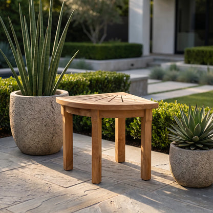 Anderson Teak Shower Stool Corner