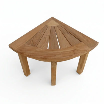 Anderson Teak Shower Stool Corner