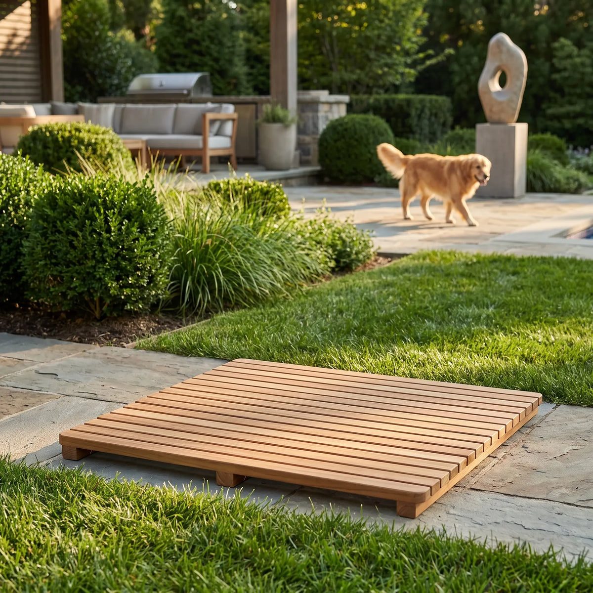 Anderson Teak Square Shower Mat