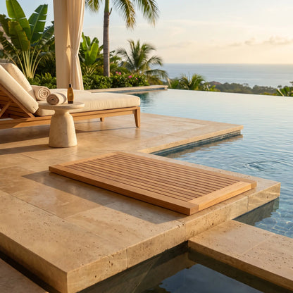 Anderson Teak Shower Mat Rectangular