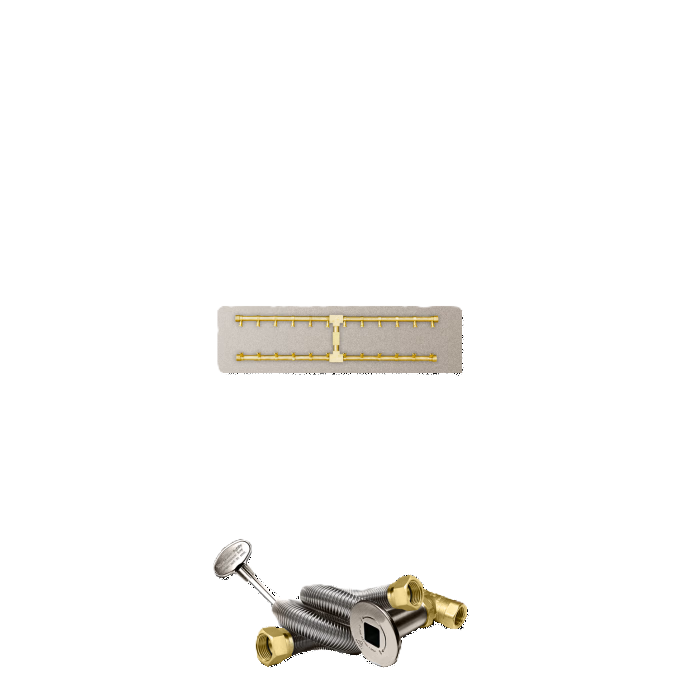 Firegear LOF-3610PS306MT-P 36 x 10 propane Match Throw Pro H-burner system