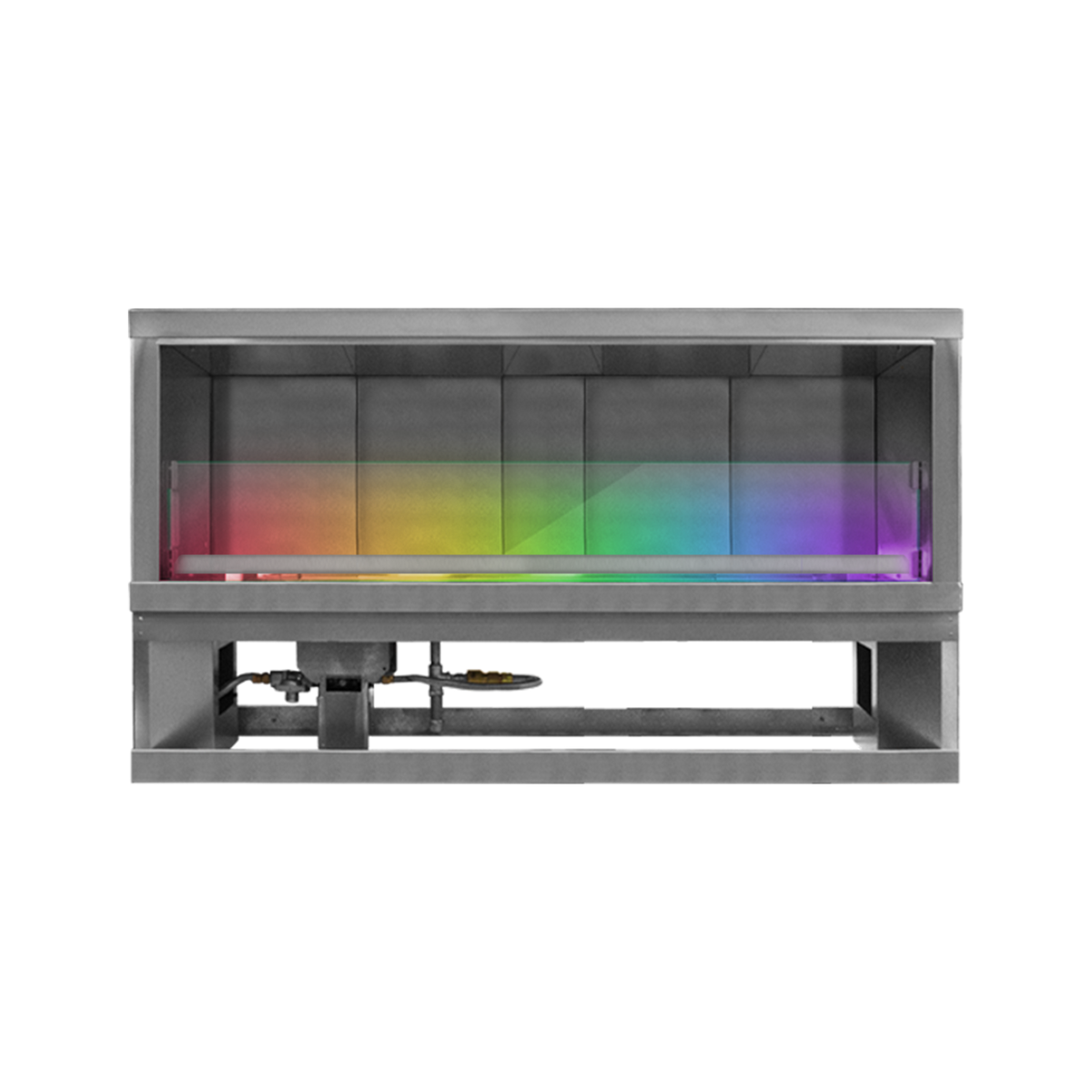 Firegear Kalea Bay LED outdoor fireplace, 36 inch, natural gas, OFP-36LECO-NLED