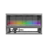Firegear Kalea Bay LED outdoor fireplace, 60 inch, propane, OFP-60LECO-PLED