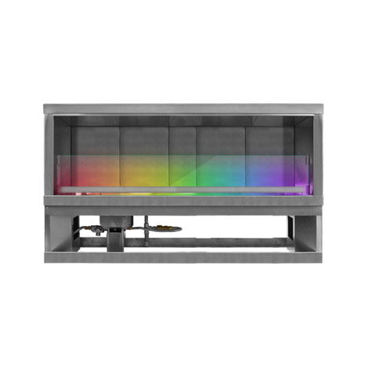 Firegear Kalea Bay LED outdoor fireplace, 48 inch, natural gas, OFP-48LECO-NLED