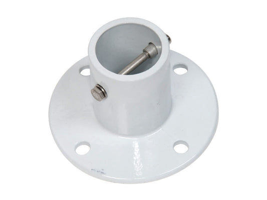 S.R. Smith Anchor Flange Kit, Deck-Mounted, Aluminum, White, model 75-209-5866