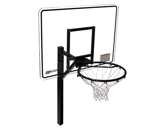 S.R. Smith Swim-N-Dunk RockSolid Commercial Pool Basketball Game, With Escutcheons and Anchor, model S-BASK-ERS