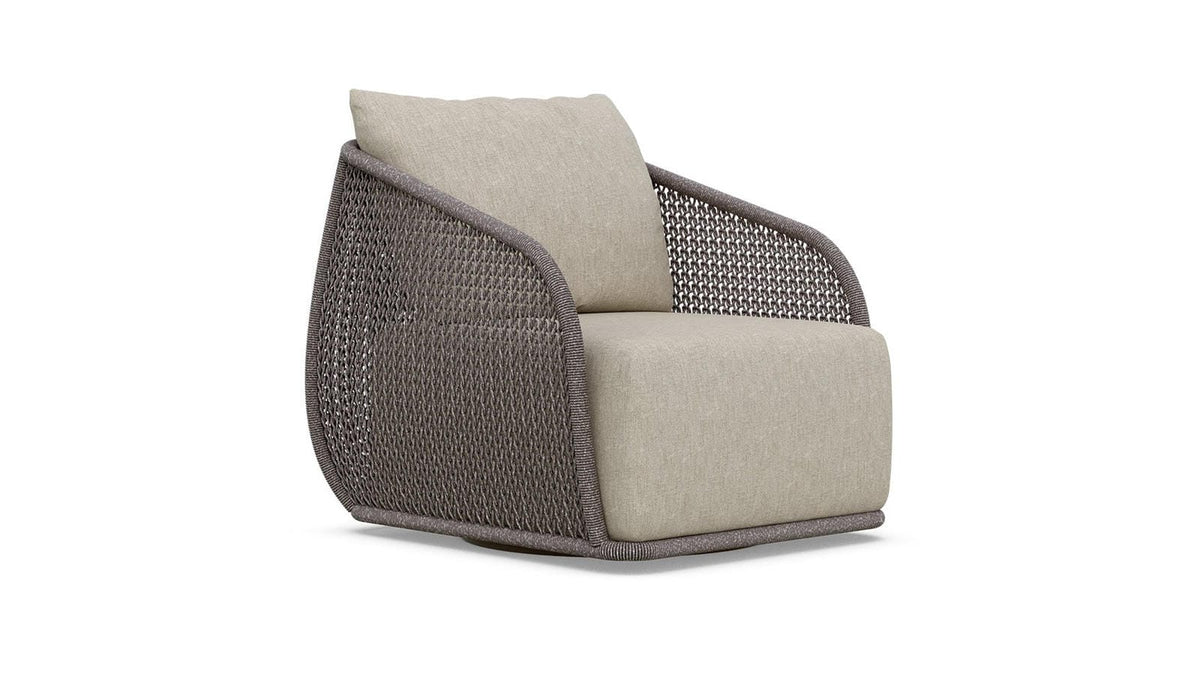 Sorrento Swivel Club Chair, Morel