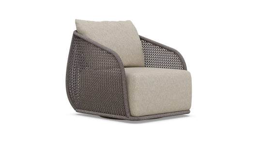 Sorrento Swivel Club Chair, Morel
