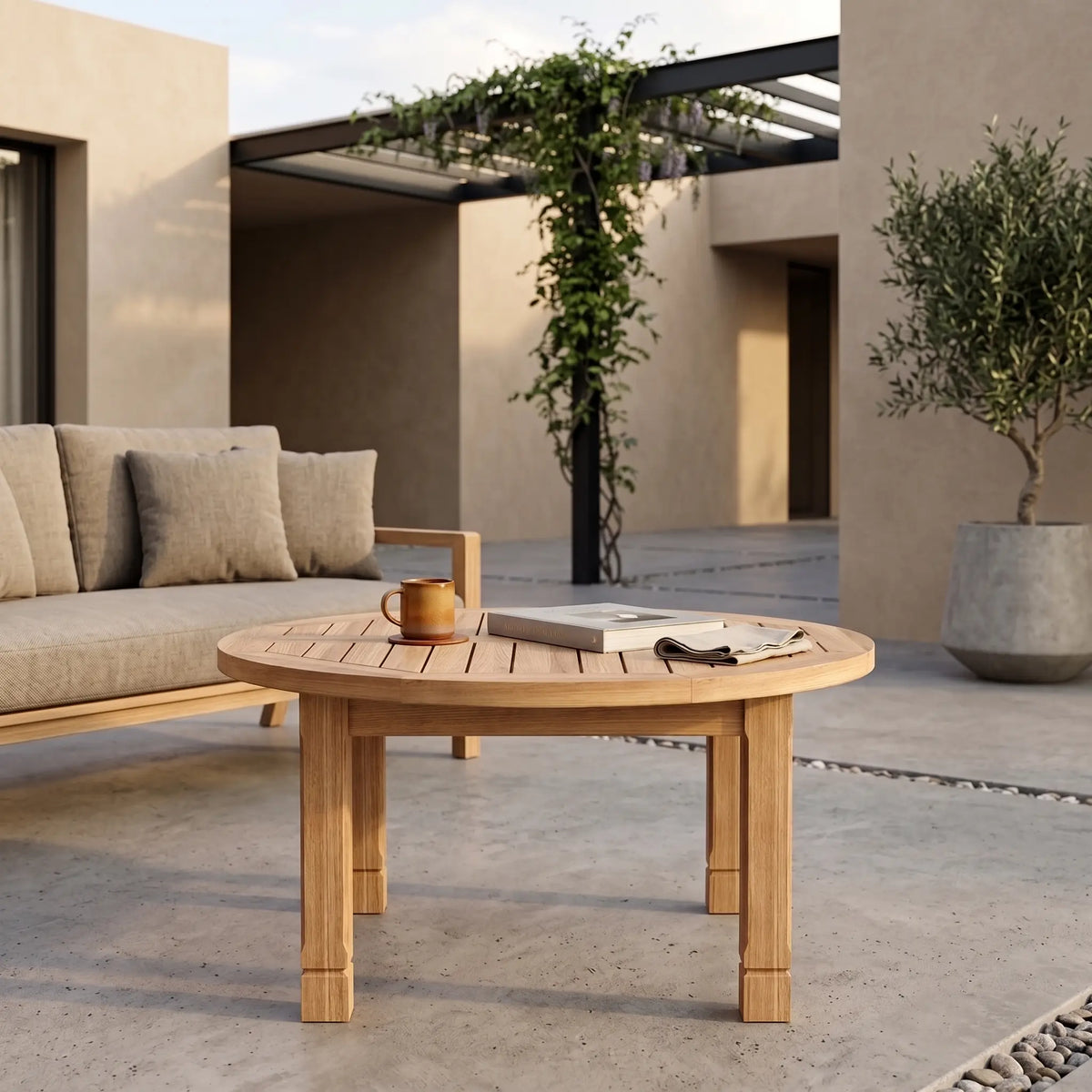 Anderson Teak SouthBay Round Coffee Table