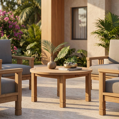 Anderson Teak SouthBay Round Coffee Table