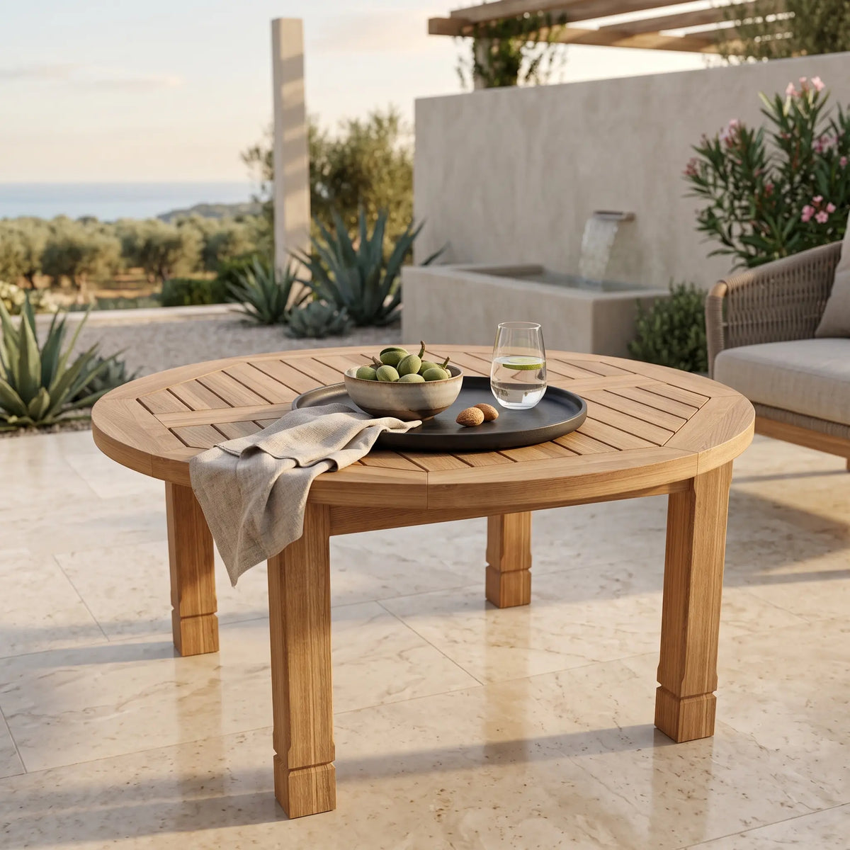 Anderson Teak SouthBay Round Coffee Table