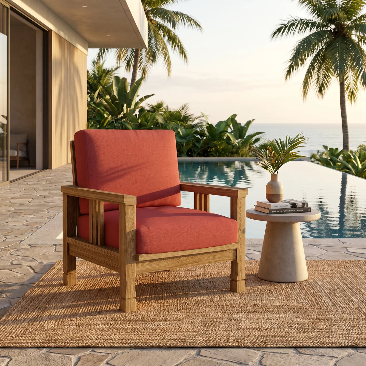 Anderson Teak SouthBay Deep Seating Armchair