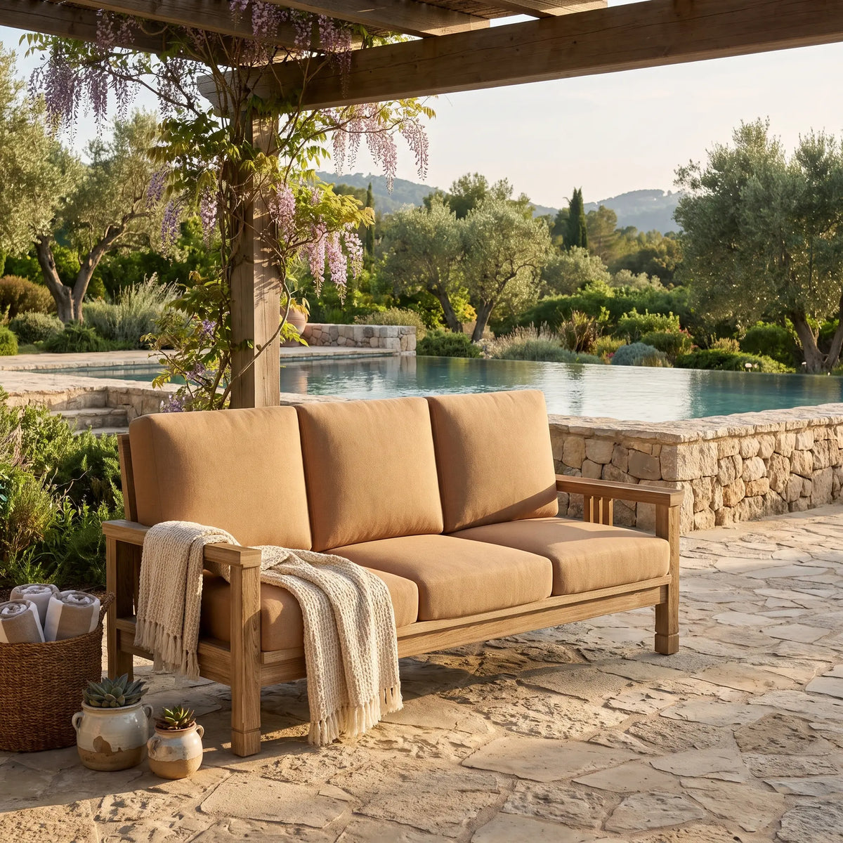 Anderson Teak SouthBay Deep Seating Sofa