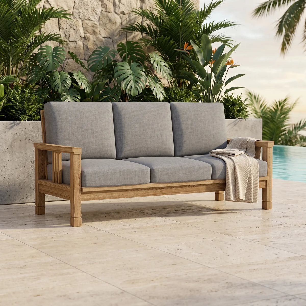 Anderson Teak SouthBay Deep Seating Sofa