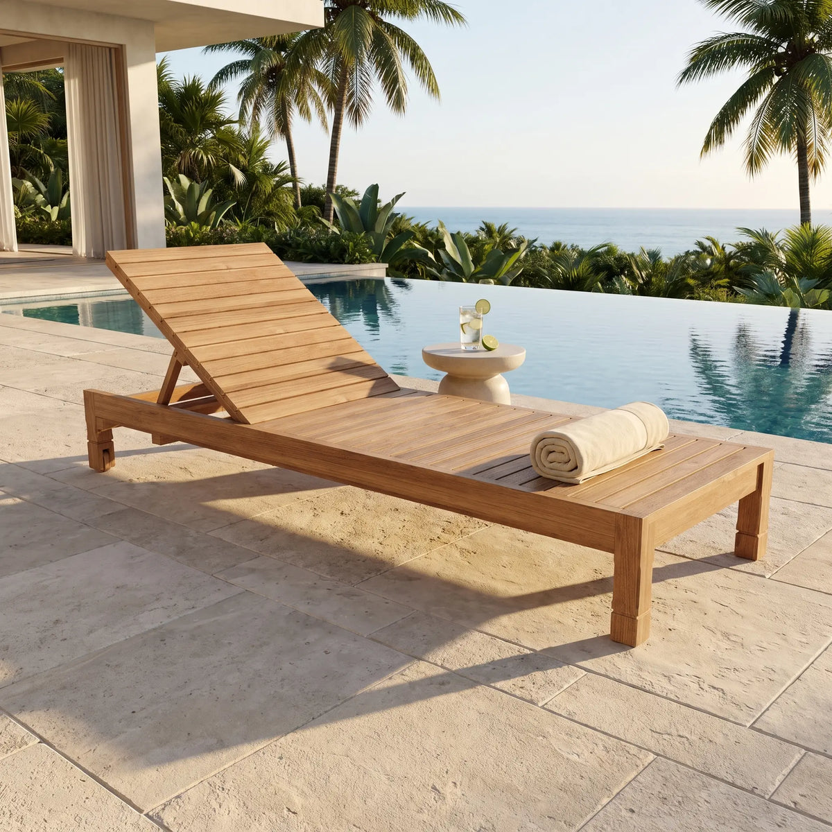 Anderson Teak SouthBay Sun Lounger
