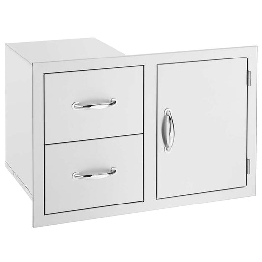 Summerset SSDC2-42 42-inch two-drawer and access door combo