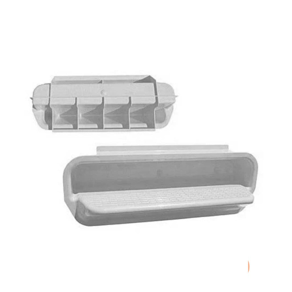 AquaStar Pool Wall Step Set, White, Set of 3 | 701