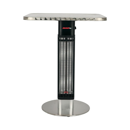 RADtec Bistro Table Electric Patio Heater, 1,500W, 110V, model 15S-IR-SML-BST