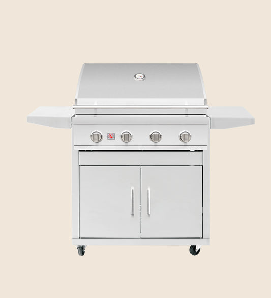 Summerset Cart for 32 inch Sizzler and Sizzler Pro Grills, model CART-SZR32