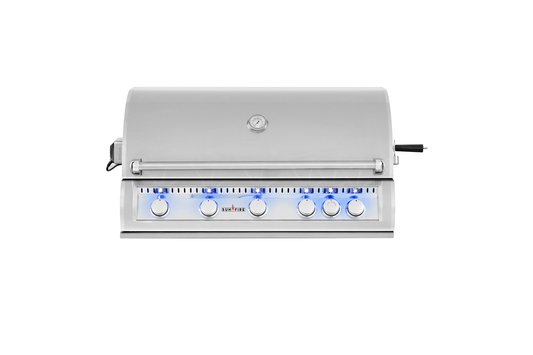 Sunfire 38 inch built-in natural gas grill, stainless steel, SF-538