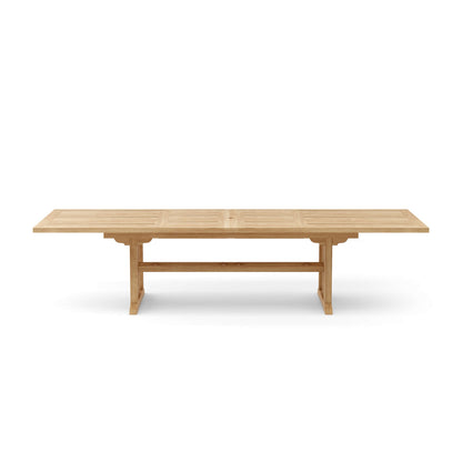 Anderson Teak Sahara 126" Rectangular Double Ext. Table