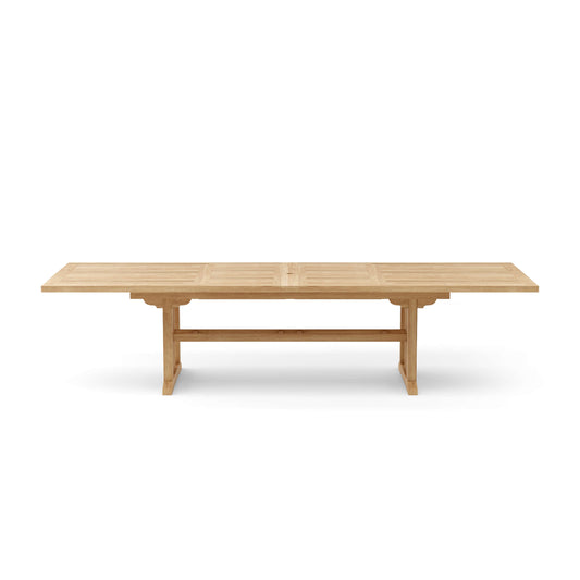 Anderson Teak Sahara 126" Rectangular Double Ext. Table