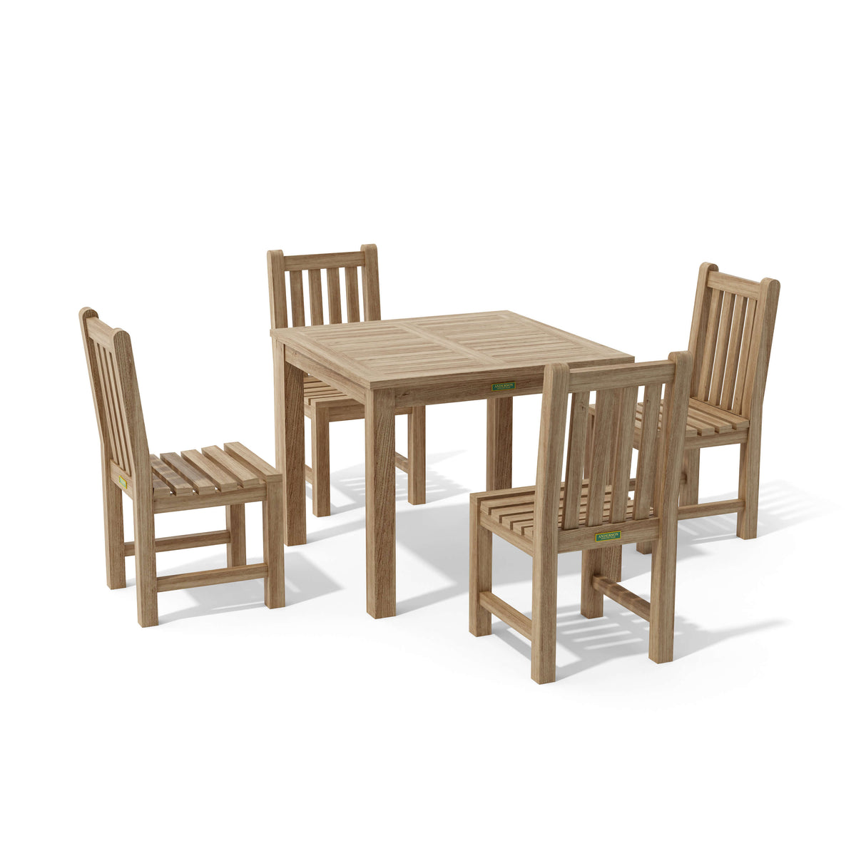 Anderson Teak Bahama Classic 5-Piece Dining Set