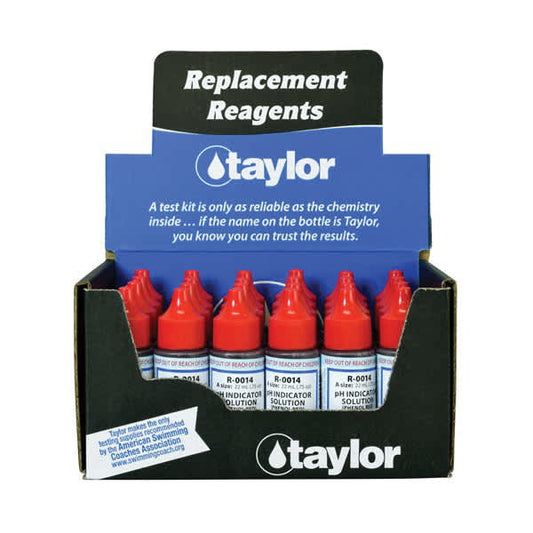 Taylor Ph Indicator Solution, 3/4 Ounce, 24-Pack | R-0014-A-24