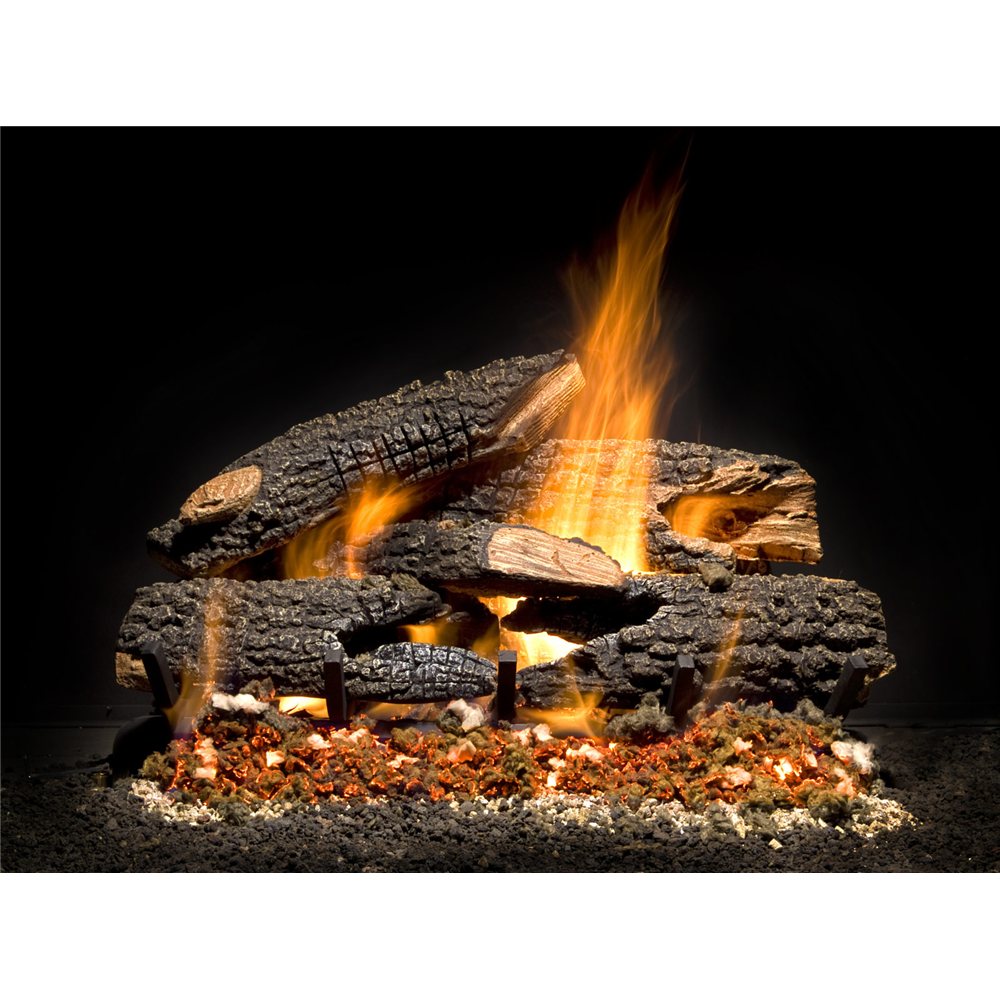 Golden Blount TBF24CHAR Texas Bonfire Charred logs
