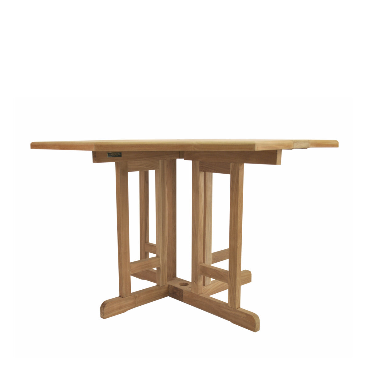 Anderson Teak Butterfly 47" Octagonal FoldingTable