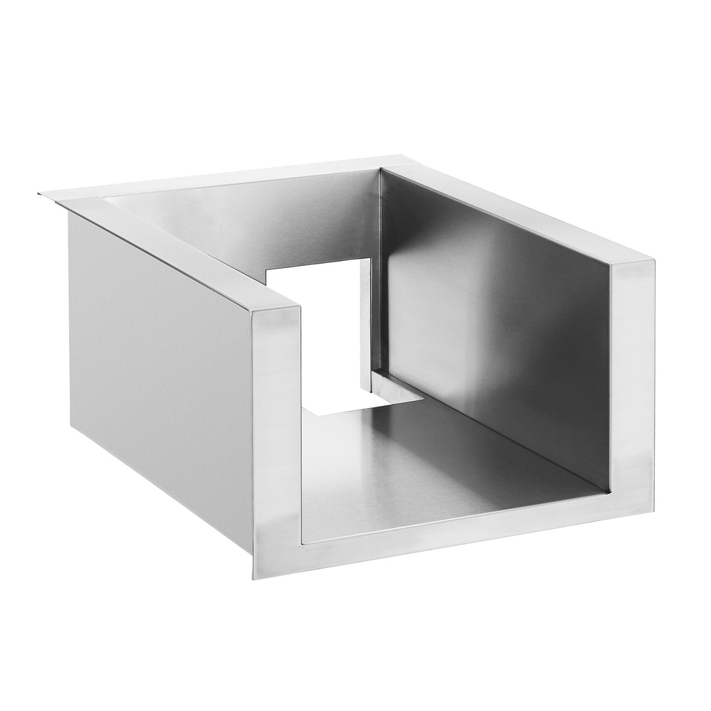 True Flame double side burner liner, side view, part GL-TFSB2