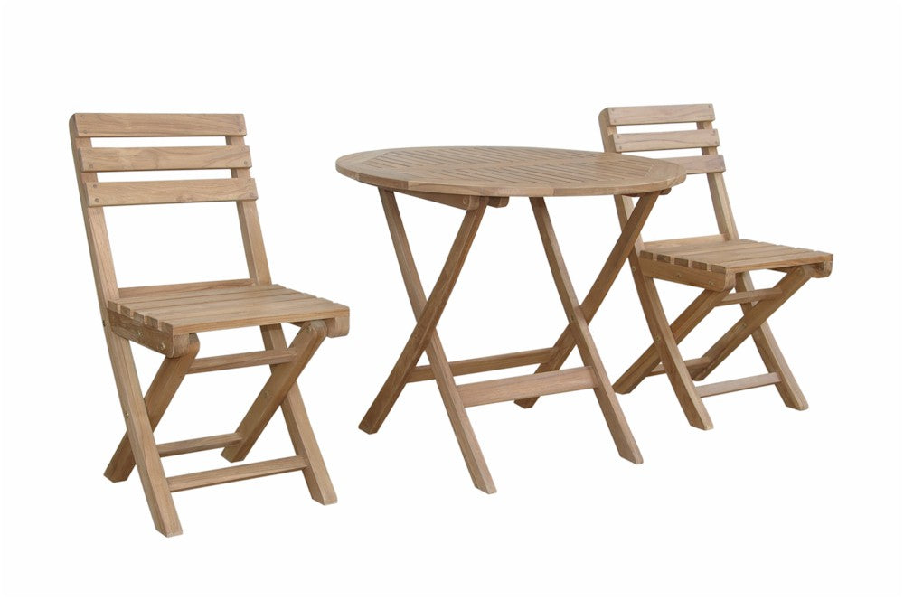 Anderson Teak Chester Alabama 3-Piece Bistro Set