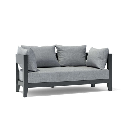 Anderson Teak Coronado Deep Seating Aluminum Loveseat