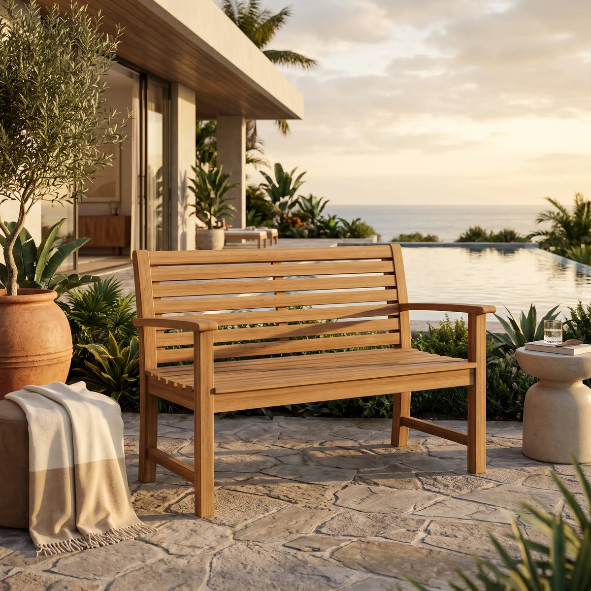 Anderson Teak Victoria 48" 2-Seater Bench