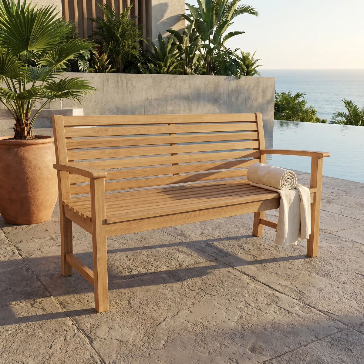 Anderson Teak Victoria 3-Seater Bench