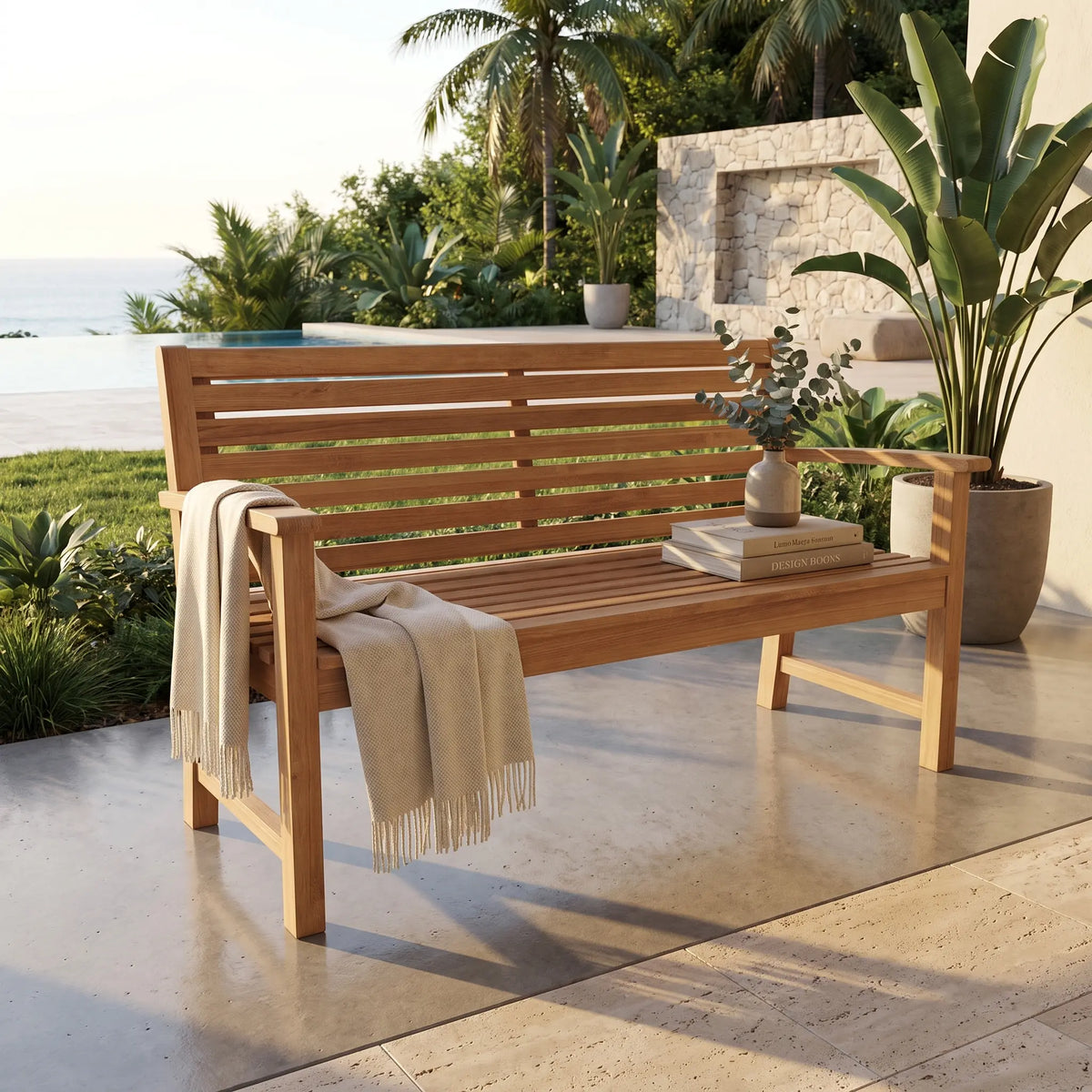 Anderson Teak Victoria 3-Seater Bench
