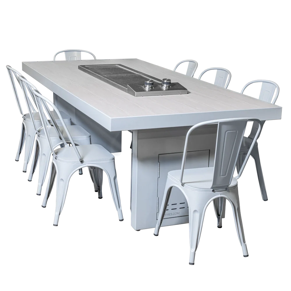 Videl Grills Anza Cooking Table, 2 burner, gas grill