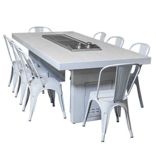 Videl Grills Anza Cooking Table, 2 burner, gas grill