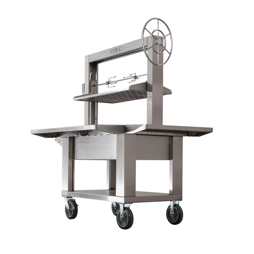 Videl Grills Brasa II, in stainless steel