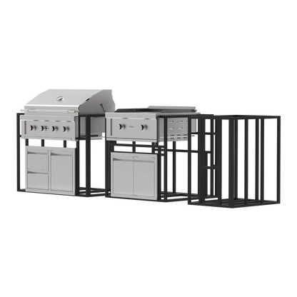 Videl Grills Grill Signature Collection 3, BBQ island kit