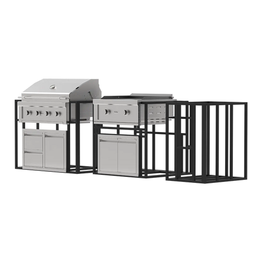 Videl Grills Grill Signature Collection 3, BBQ island kit