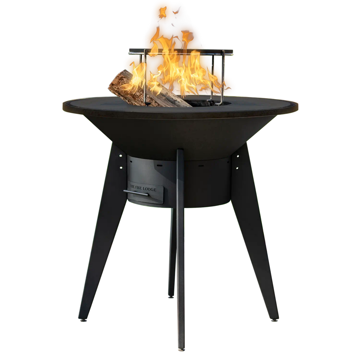 Videl Grills Mojave Wood Burning Grill, black