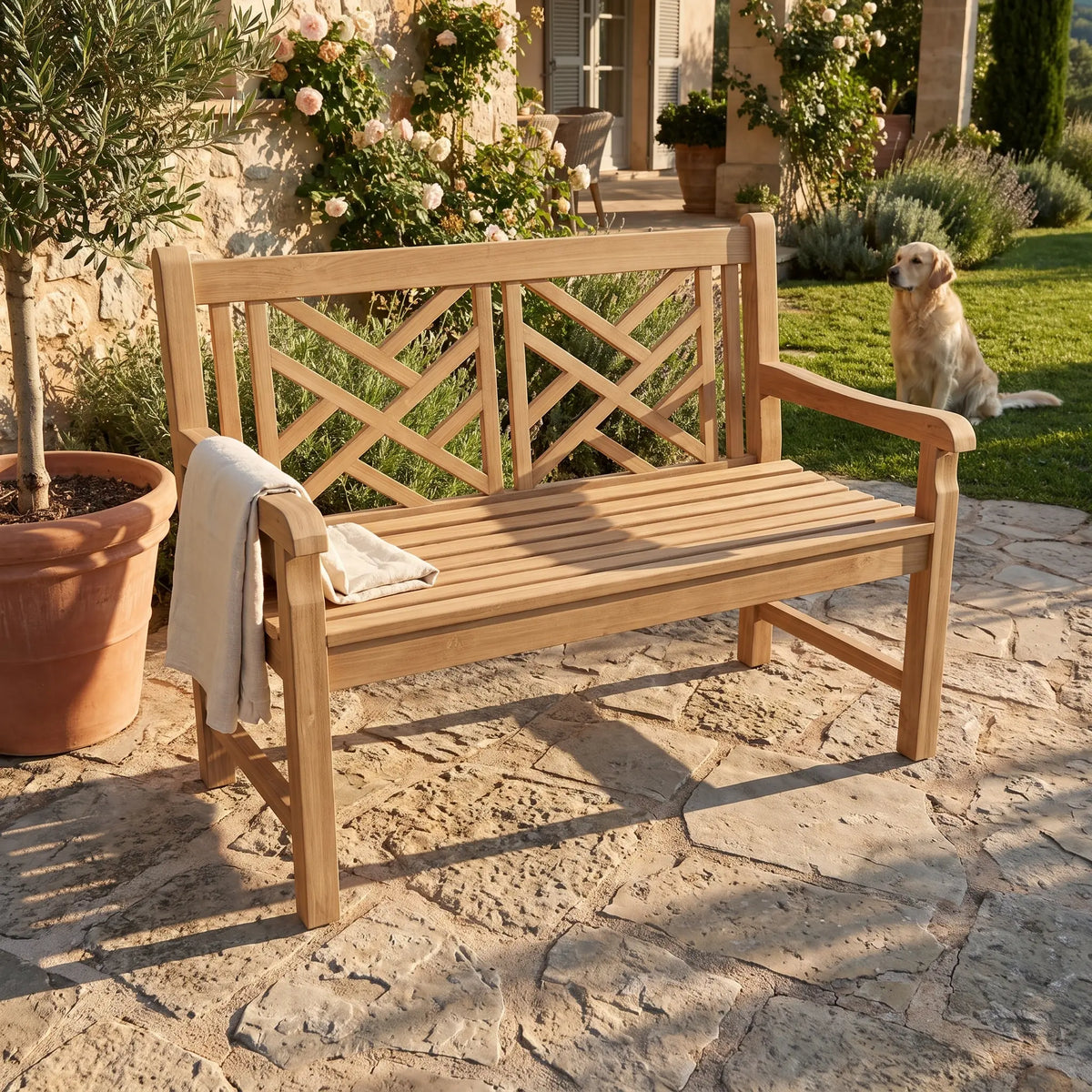 Anderson Teak Vilano 2-Seater Bench