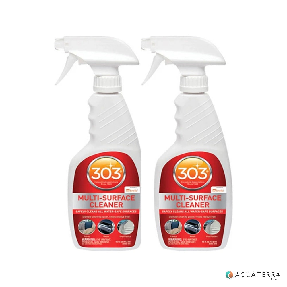Two 303 Multi-Surface Cleaner 16 oz trigger spray bottles, 2 bottle pack