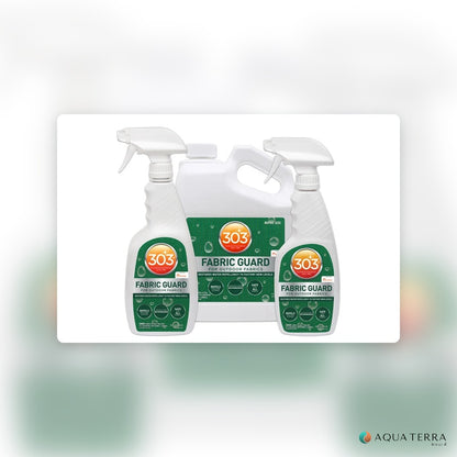 The 303 Fabric Guard range: trigger sprays and gallon refill