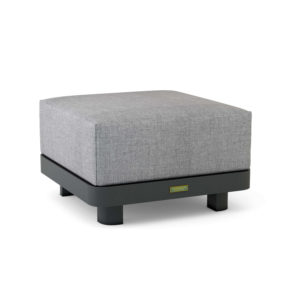 Anderson Teak Granada Deep Seating Aluminum Ottoman