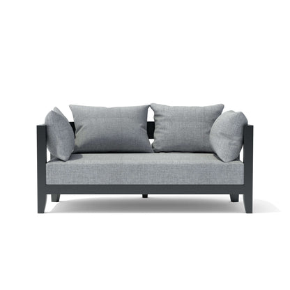 Anderson Teak Coronado Deep Seating Aluminum Loveseat