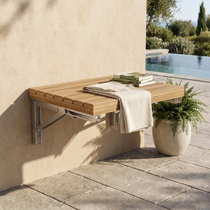 Anderson Teak Wall Mount Folding Chair I